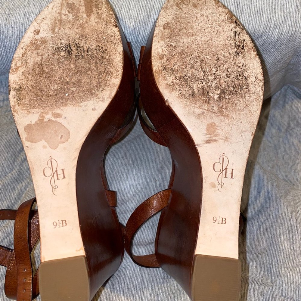 Cole Haan Wedge Platform Sandals - Picture 8 of 9